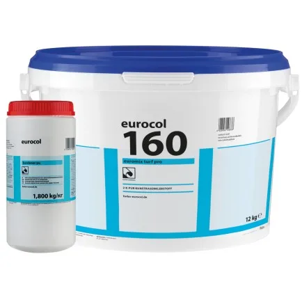 Клей Forbo 160 Euromix Turf PRO 2K для искусственной травы двухкомпонентный зеленый 12 кг + 1,8 кг Клей Forbo 160 Euromix Turf PRO 2K для искусственной травы двухкомпонентный зеленый 12 кг + 1,8 кг