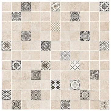 Декофон LB-CERAMICS Астрид Мозаика декор кофейный 5032-0291 30х30 - фото 1