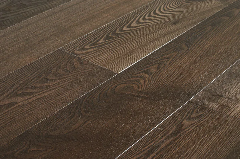 Паркетная доска Amber Wood Фьюжн Ясень Бурбон Браш - фото 2