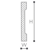 Плинтус дюрополимерный NMC Wallstyl FD2 15х110 мм