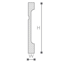 Плинтус дюрополимерный NMC Wallstyl FD15 18х150 мм