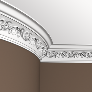 Карниз гибкий полиуретановый Европласт 1.50.185 98х115 мм