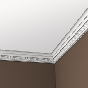 Карниз полиуретановый Европласт 1.50.186 56х83 мм