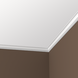 Карниз полиуретановый Европласт 1.50.191 25х40 мм