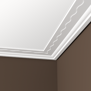 Карниз полиуретановый Европласт 1.50.268 170х33 мм