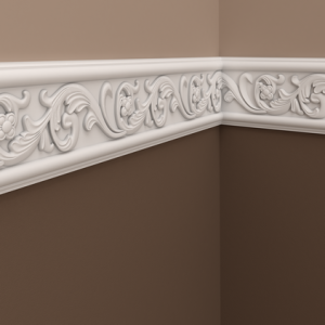 Молдинг полиуретановый Европласт 1.51.325 125х15 мм