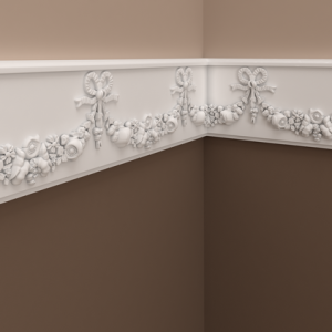 Молдинг полиуретановый Европласт 1.51.380 220х50 мм