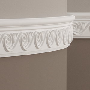 Молдинг полиуретановый Европласт гибкий 1.51.350 139х36 мм