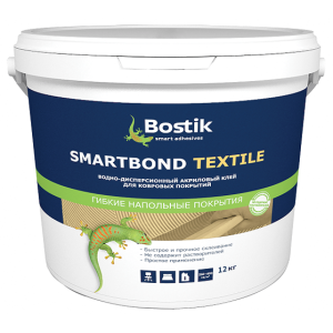 Клей Bostik Smartbond Textile для ковролина 12 кг