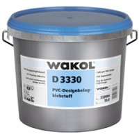 Клей для ПВХ и резиновых покрытий WAKOL D 3330 3 кг