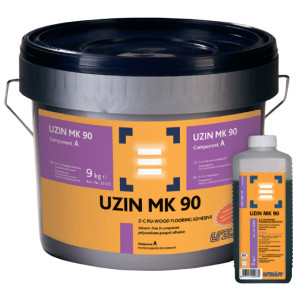Клей UZIN MK 90 для паркета полиуретановый двухкомпонентный 10 кг