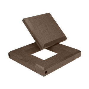 Крышка и юбка Bulros Кофе 120 мм