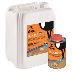 Лак Lobadur 2K Supra AT матовый двухкомпонентный 5 кг