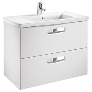 Мебель ROCA The Gap 60 см, белая, комплект подвес. тумба с раковиной