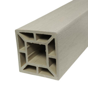 Ограждение из ДПК Bulros Белый