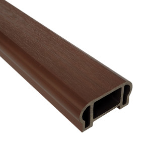 Перила из ДПК Woodvex верхняя Select Mahogany co-extrusion 50х95х3000 мм