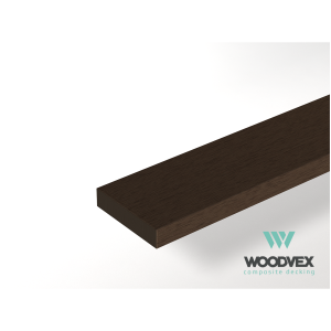 Планка доборная из ДПК Woodvex Select Венге 11х50х4000 мм