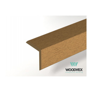 Плинтус (внутренний уголок) Woodvex Вуд 60x60 мм