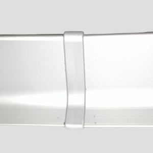 Соединительный элемент к плинтусу Effector Q63.01 Серебро