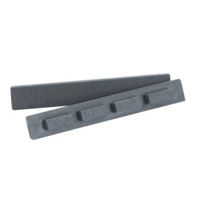 Торцевая заглушка Polivan Серая 18х20х140 мм