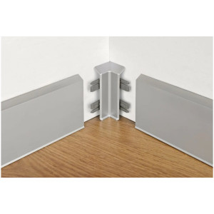 Угол внутренний для плинтуса 2642 Алюминий анод.