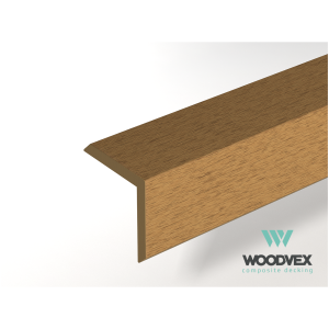 Уголок (L-планка) из ДПК Woodvex Select Вуд 53х53х3000 мм