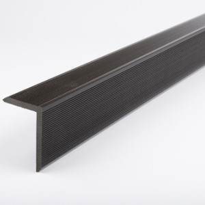 Уголок торцевой из МПК EcoDecking Венге 40х60х3000 мм