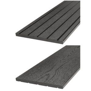 Штакетник из ДПК Bulros Base Чёрный 10х145х3000 мм