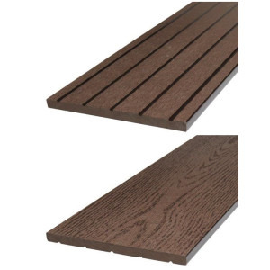 Штакетник из ДПК Bulros Base Кофе 10х145х3000 мм