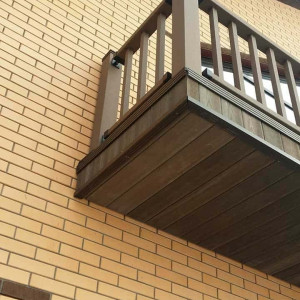 Ограждение из ДПК CM-Railing Тик №4