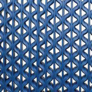 Дорожка Darvin ЗигЗаг 5 мм 120 см Синяя