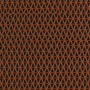 Дорожка Darvin ЗигЗаг 6 мм 90х1500 см Коричневая