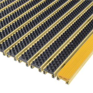 Грязезащитная решётка Notrax Status Effect Gold 20 мм Щетка