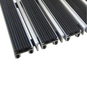 Грязезащитная решётка Notrax Status Heavy 22 мм Резина черная Скребок