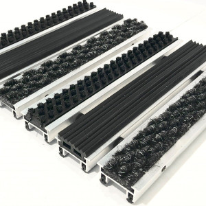 Грязезащитная решётка Notrax Status Heavy Plus 22 мм Резина Ворс Щетка