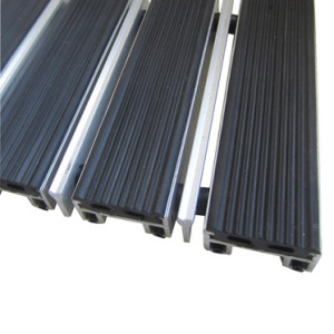 Грязезащитная решётка Notrax Status Prof 25 мм Резина черная