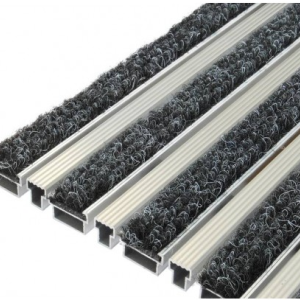 Грязезащитная решётка Notrax Status Prof 25 мм Ворс черный Скребок