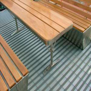 Грязезащитная решётка Notrax Techno 20 мм Ворс Скребок пятирядный