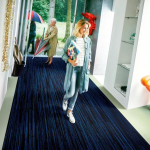 Ковролин грязезащитный Forbo Coral Welcome 3207 Blue Velvet 27,5мx205