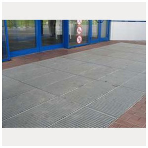 Стальная грязезащитная решетка Darvin ячейка 33х11 (1200х1000х30 мм)