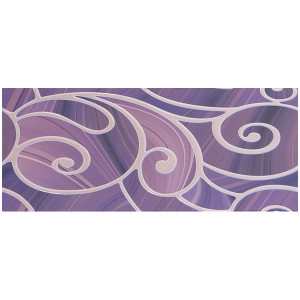 Декор Gracia Ceramica Arabeski purple 01 25х60