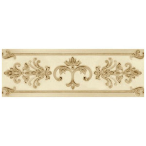 Бордюр Gracia Ceramica Visconti beige бежевый 02 8.5х25 (20шт) 010200000089