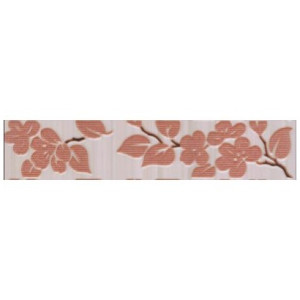 Бордюр Нефрит-Керамика Кензо коричневый  05-01-1-76-03-15-075-0