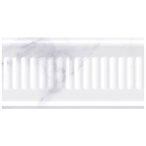 Бордюр Нефрит-Керамика объемный Narni серый  13-01-1-12-42-06-1030-0