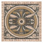 Декор Керамин Палермо напольный 9,8х9,8