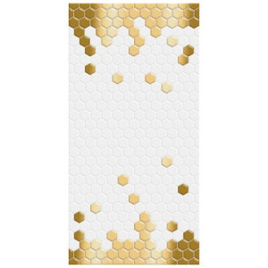 Декор Нефрит-Керамика ативная вставка Portobello белый  04-01-1-10-04-00-1075-3