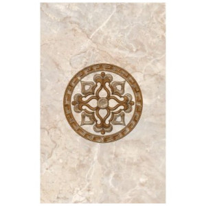 Декор Нефрит-Керамика Гермес светло-коричневый  04-01-1-09-03-15-125-0