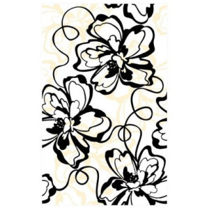 Декор Нефрит-Керамика Монро черный  04-01-1-09-00-04-050-0