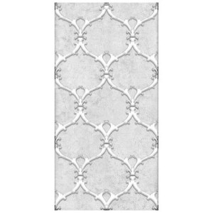 Декор Нефрит-Керамика Преза серый  04-01-1-08-03-06-1017-1