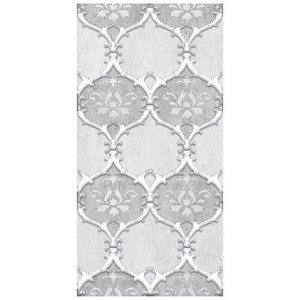 Декор Нефрит-Керамика Преза серый  04-01-1-08-03-06-1017-2